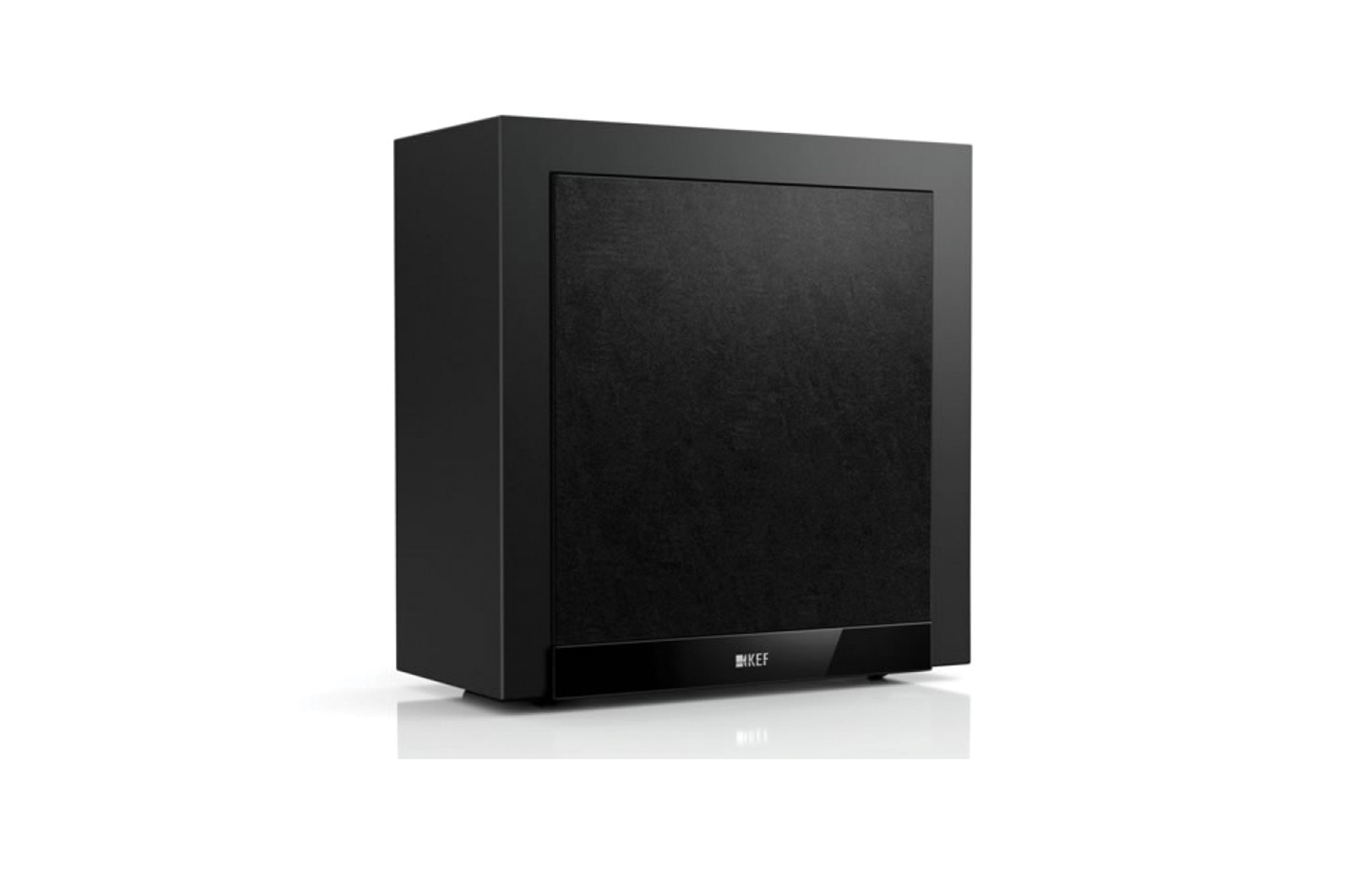Kef T2, subwoofer attivo in classe D, modello di design