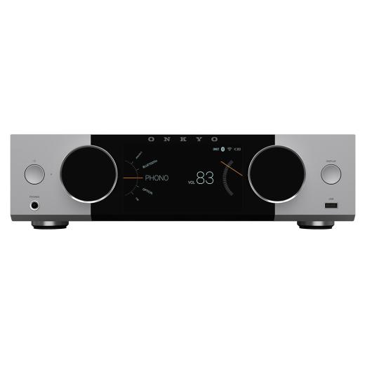 Amplificatore integrato stereofonico Audiophile con streamer Ethernet/Wi-Fi, ricevitore Bluetooth, interfaccia HDMI ARC, DAC con ingressi digitali e stadio Phono MM incorporati; - potenza di 75 Watt per canale su 8 Ohm (20 Hz - 20 kHz, THD 0,08%, 2x canali pilotati) / 125 Watt per canale su 4 Ohm (1 kHz, THD 0,7%, 2x canali pilotati); - circuitazione completamente digitale all'avanguardia Axign con commutazione in Classe D nello stadio d'uscita e transistor di potenza MOSFET; - chassis ergonomico di elevata