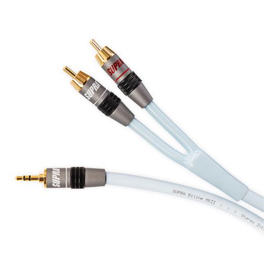 BILINE MP-2RCA BLUE SUPRA CABLES