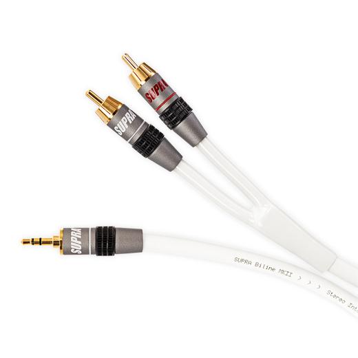 BILINE MP-2RCA WHITE SUPRA CABLES