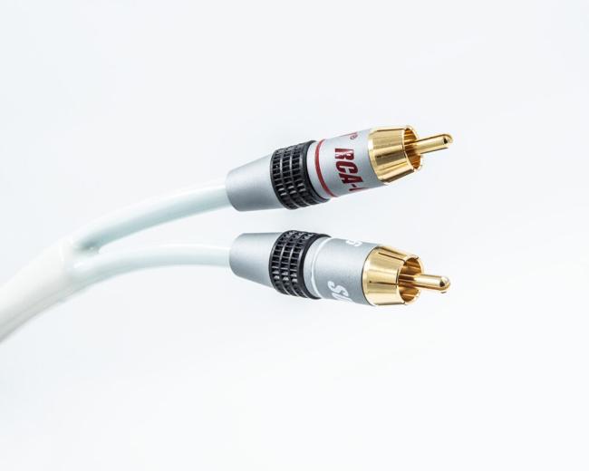 BILINE MP-2RCA WHITE SUPRA CABLES