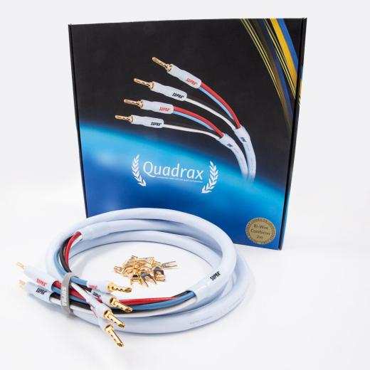 QUADRAX 4X2.0 BI-WIRE COMBICON SUPRA CABLES