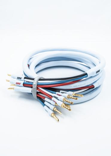 QUADRAX 4X2.0 BI-WIRE COMBICON SUPRA CABLES