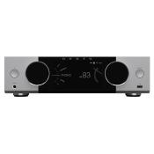 Amplificatore integrato stereofonico Audiophile con streamer Ethernet/Wi-Fi, ricevitore Bluetooth, interfaccia HDMI ARC, DAC con ingressi digitali e stadio Phono MM incorporati; - potenza di 75 Watt per canale su 8 Ohm (20 Hz - 20 kHz, THD 0,08%, 2x canali pilotati) / 125 Watt per canale su 4 Ohm (1 kHz, THD 0,7%, 2x canali pilotati); - circuitazione completamente digitale all'avanguardia Axign con commutazione in Classe D nello stadio d'uscita e transistor di potenza MOSFET; - chassis ergonomico di elevata