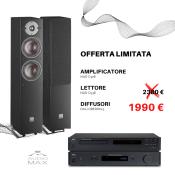 Offerta limitata impianto hifi stereo nad C538, nad C328, Dali Oberon5