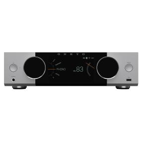 Amplificatore integrato stereofonico Audiophile con streamer Ethernet/Wi-Fi, ricevitore Bluetooth, interfaccia HDMI ARC, DAC con ingressi digitali e stadio Phono MM incorporati; - potenza di 75 Watt per canale su 8 Ohm (20 Hz - 20 kHz, THD 0,08%, 2x canali pilotati) / 125 Watt per canale su 4 Ohm (1 kHz, THD 0,7%, 2x canali pilotati); - circuitazione completamente digitale all'avanguardia Axign con commutazione in Classe D nello stadio d'uscita e transistor di potenza MOSFET; - chassis ergonomico di elevata