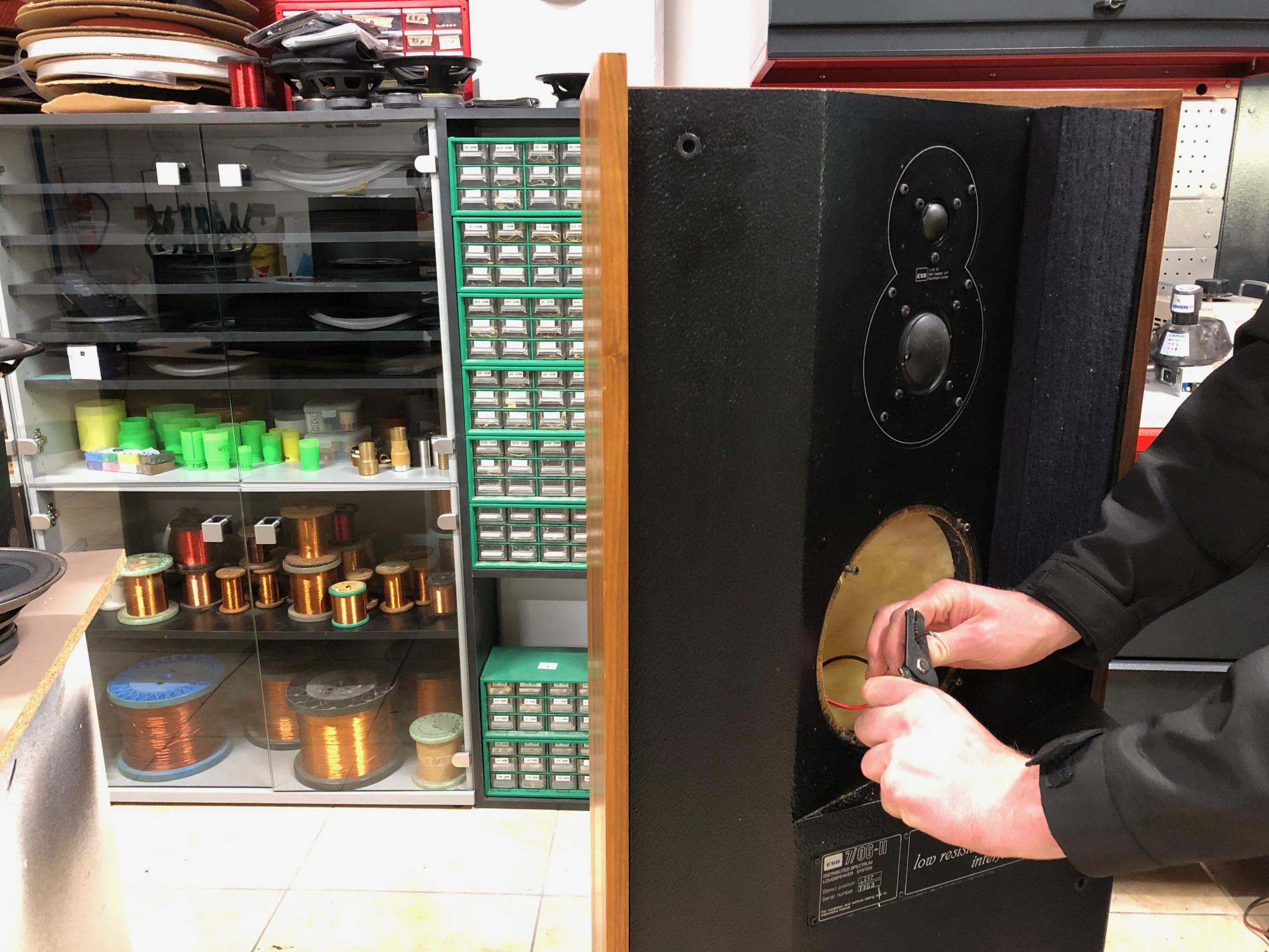 esb 7/06 riparazione casse udine